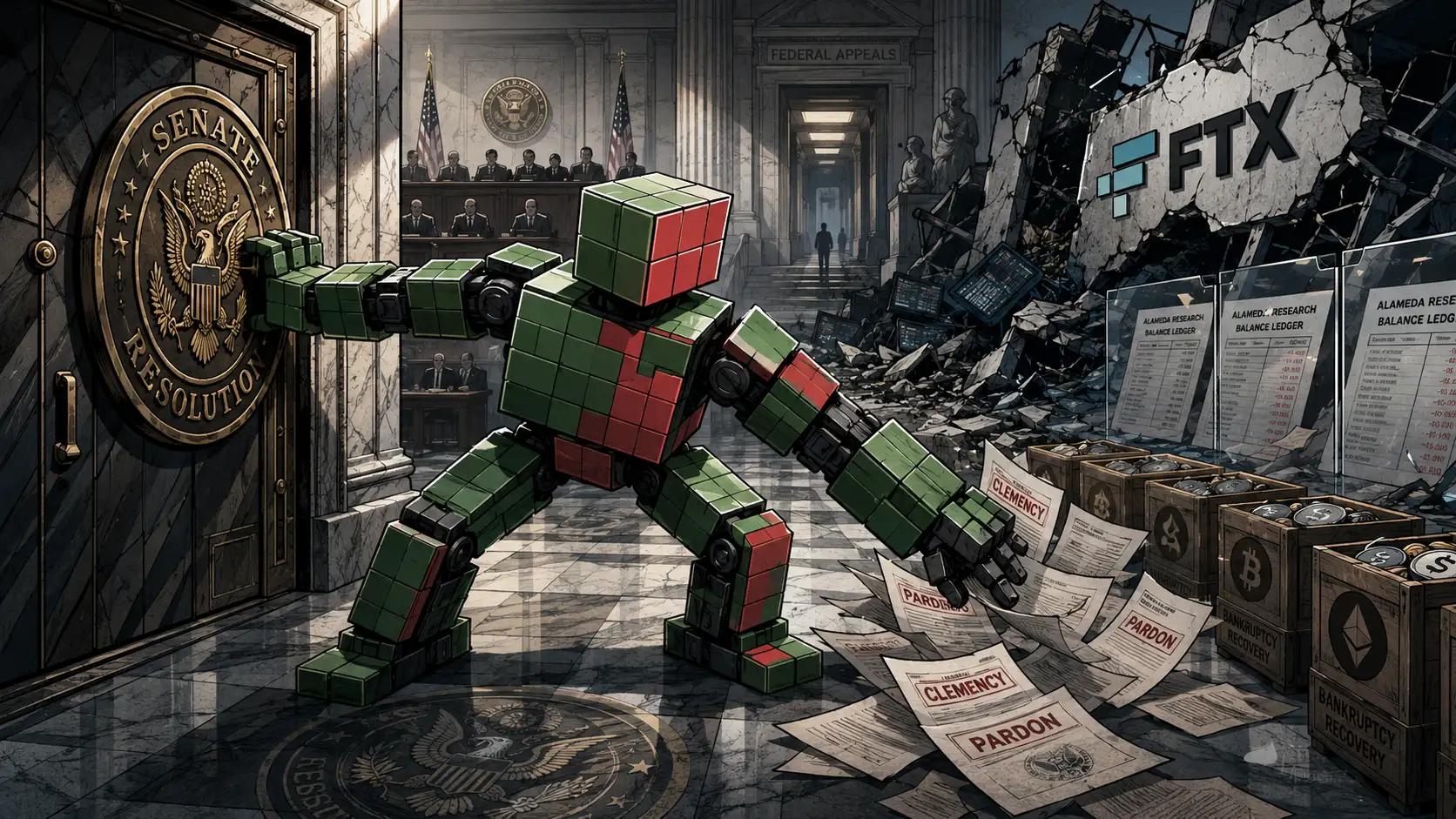 Robot defender at the Senate hearing