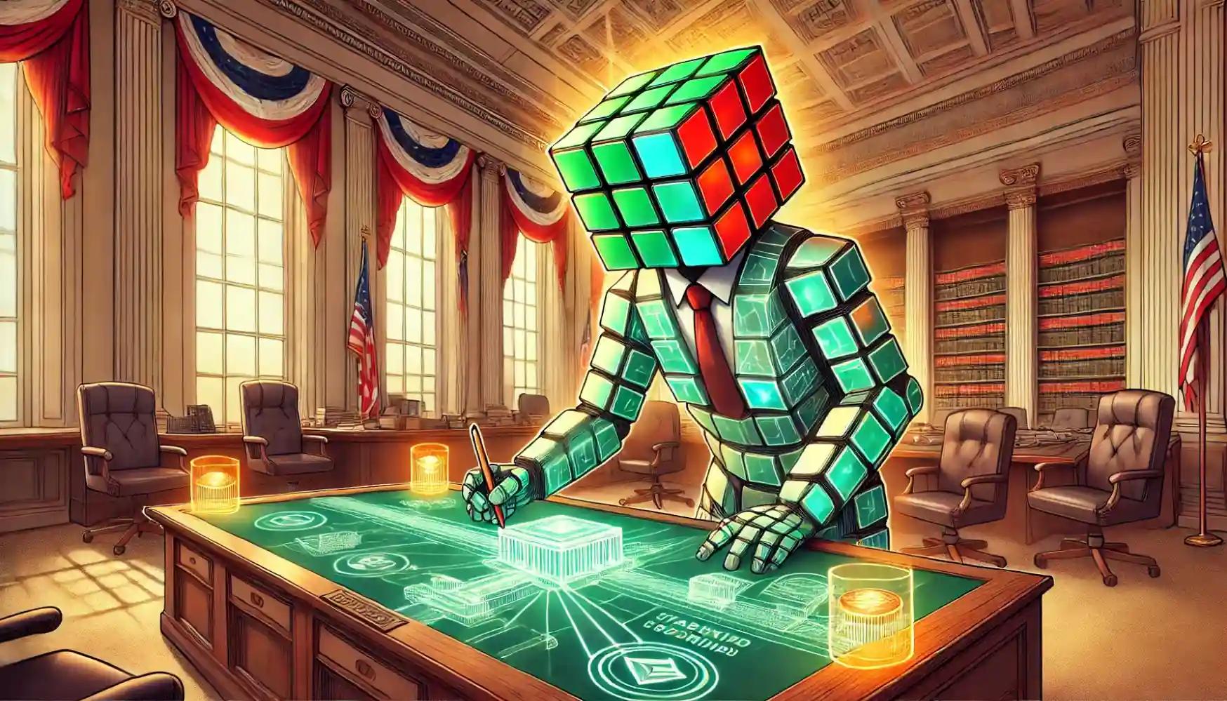 Robot designs blueprint linking crypto banking and US regulation