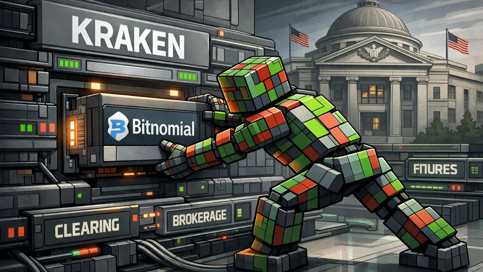 Robot integrates Bitnomial into Kraken system