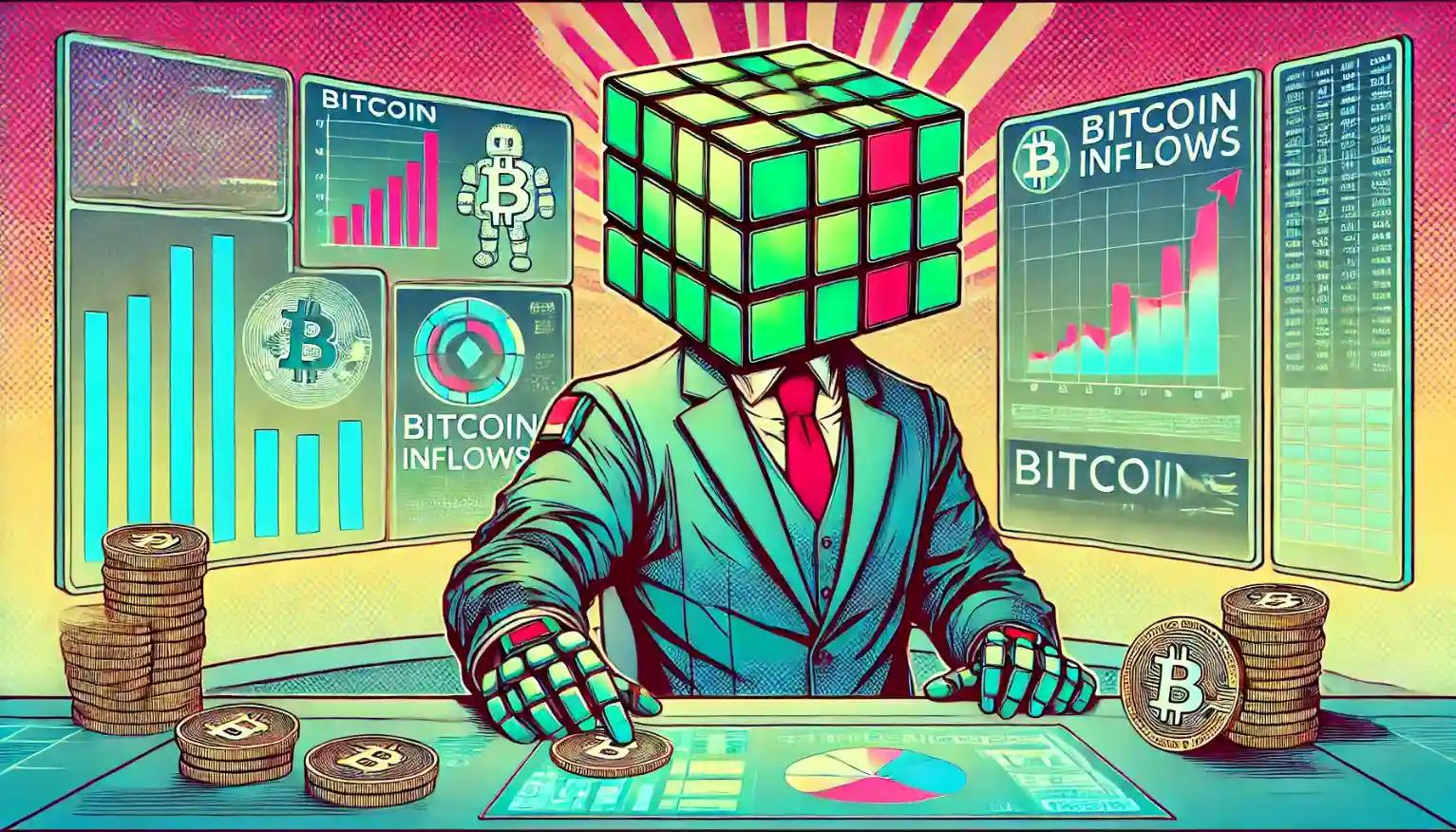 Robot managing Bitcoin flows in pastel control room