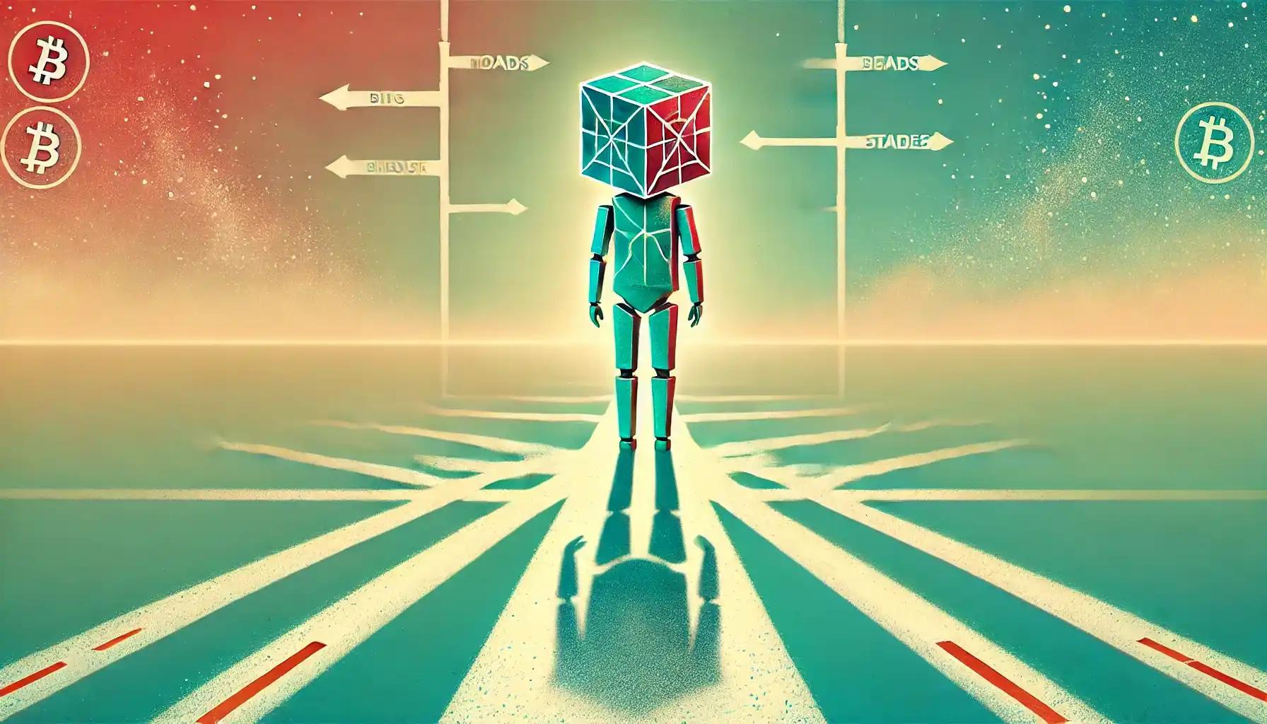 Sci-fi robot walks crossroads of US states debating Bitcoin