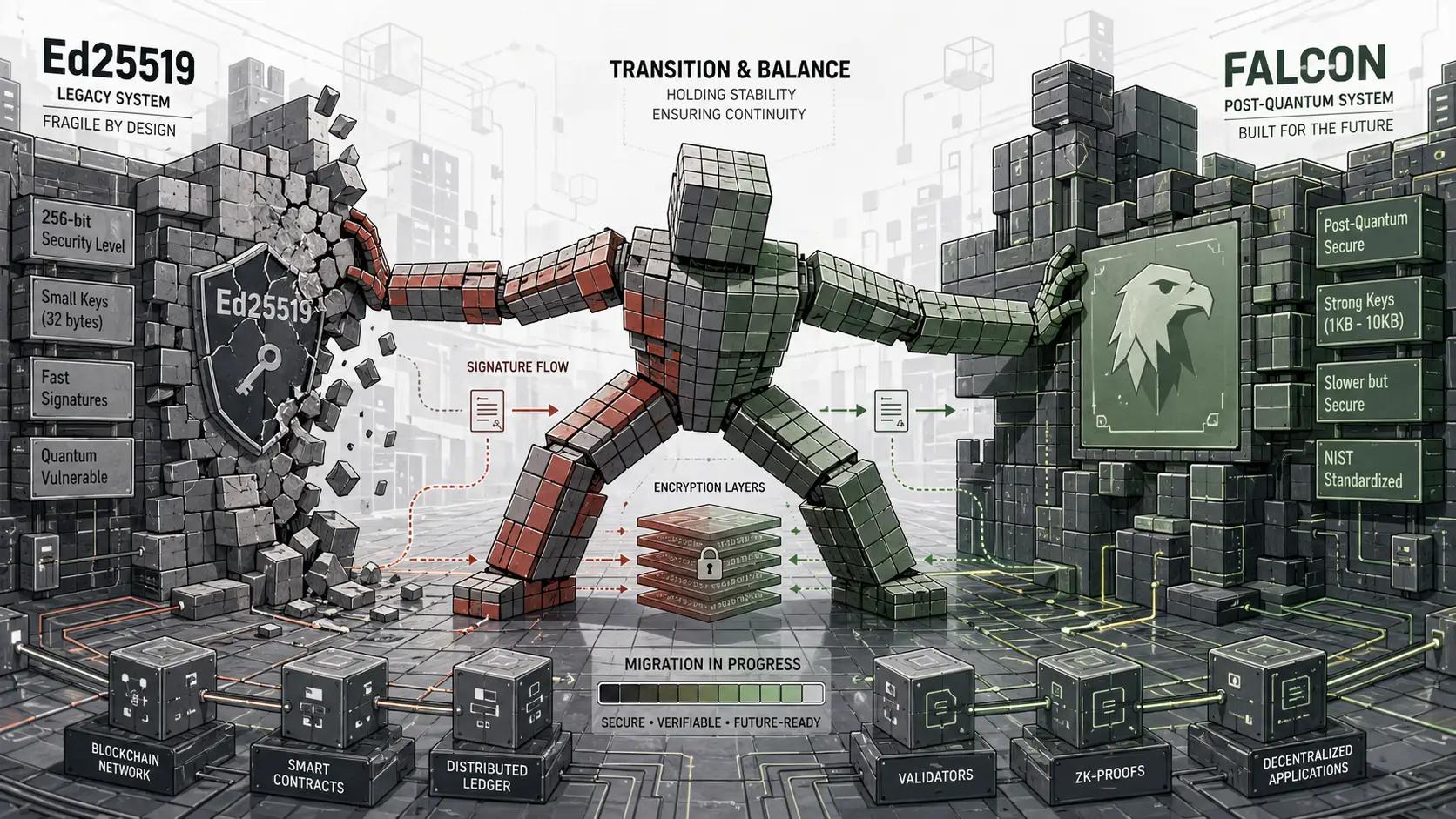 Transitioning through blockchain evolution