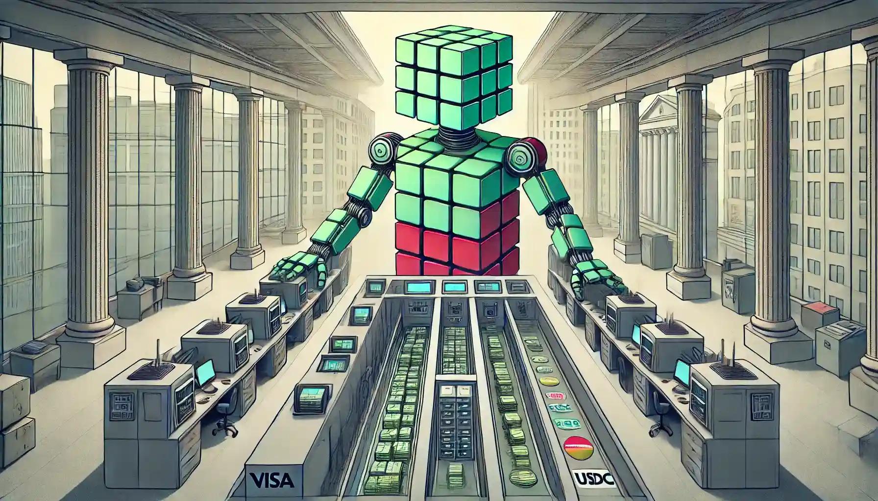 Visa USDC settlement shifts bank payments onto Solana rails