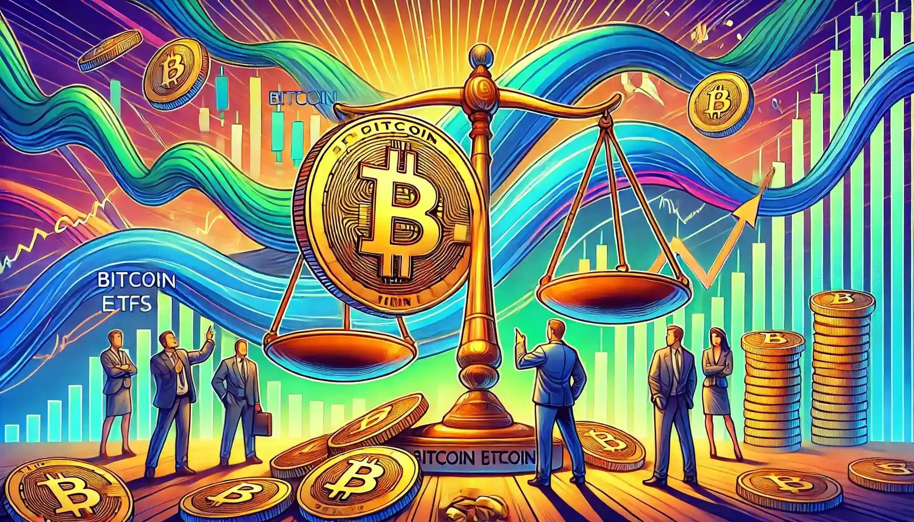 the concept of Bitcoin ETFs