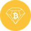 Bitcoin Diamond price, market cap on Coin360 heatmap