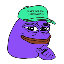 Purple Pepe price, market cap on Coin360 heatmap