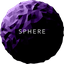 Sphere price, market cap on Coin360 heatmap